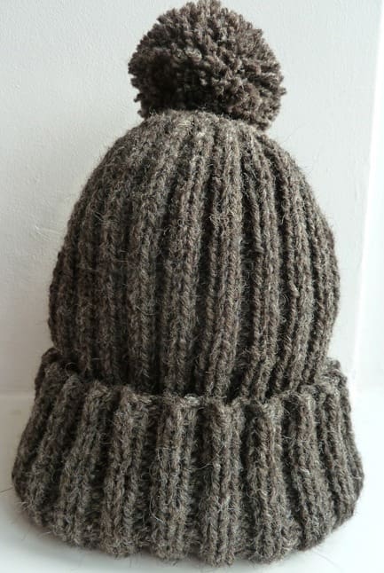 Hand-knitted Ascog Wool hat